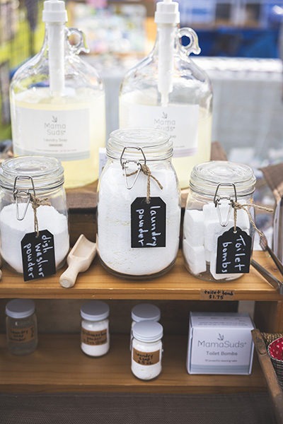 e3 Refillery products on display